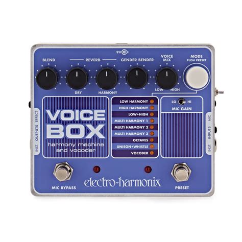 voice box electro harmonix|vocal harmony machine.